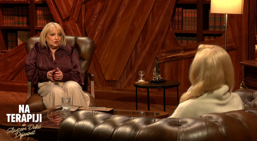 Slađana Mandić, emisija "Na terapiji sa Slavicom Đukić Dejanović"