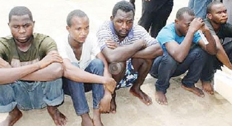 suspected kidnappers