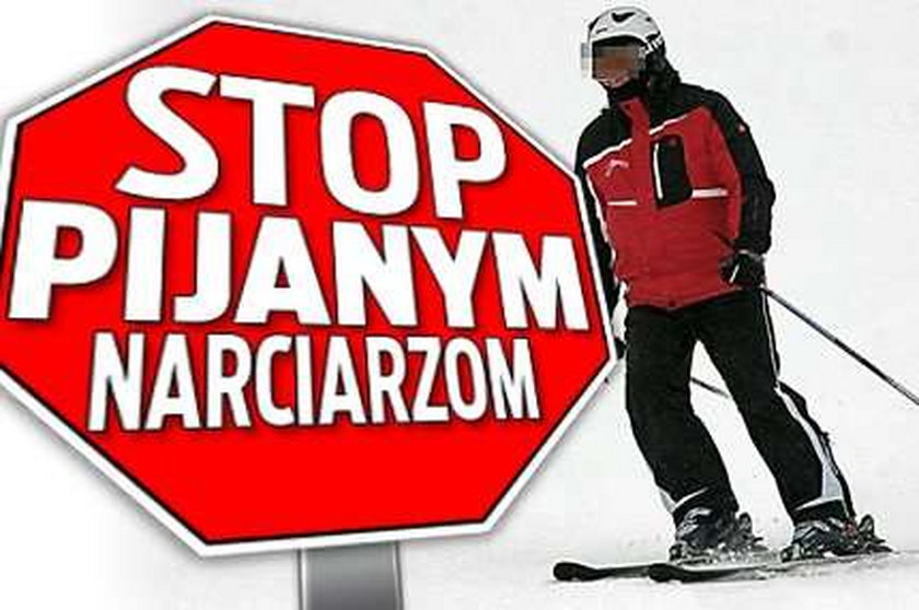 Stop pijanym narciarzom!