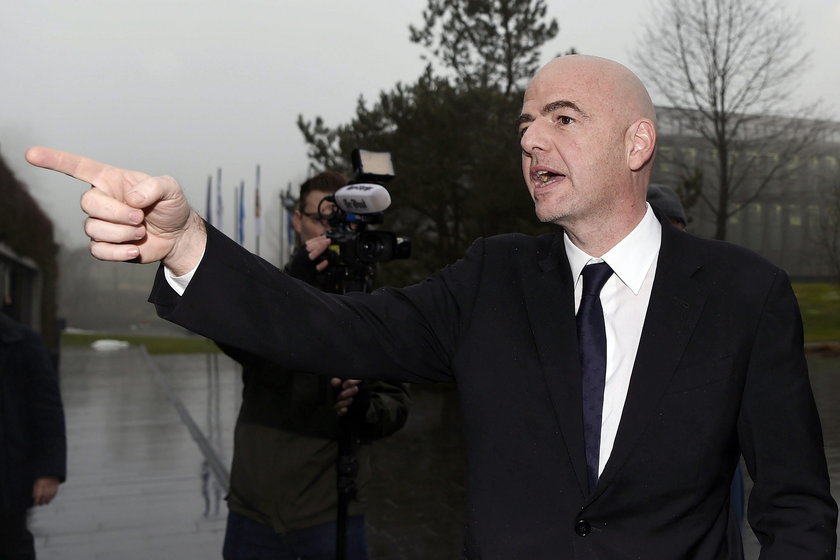 Pierwszy dzień pracy Gianniego Infantino jako prezydenta FIFA