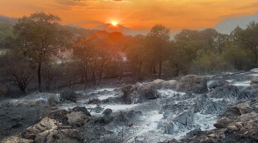 Požar u Piperima, Crna Gora