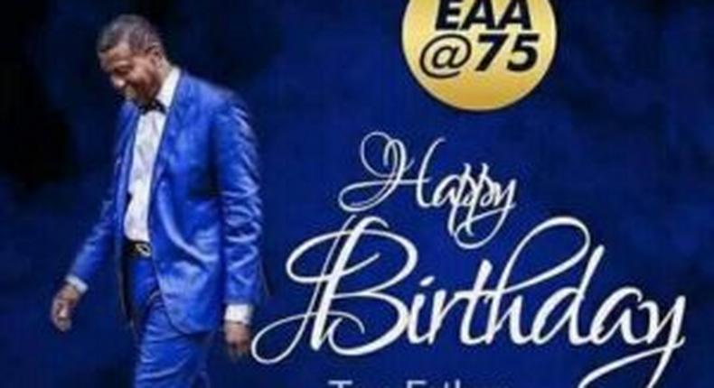 Pastor Adeboye turns 75