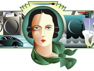 Google Doodle poświęcony Tamarze Łempickiej