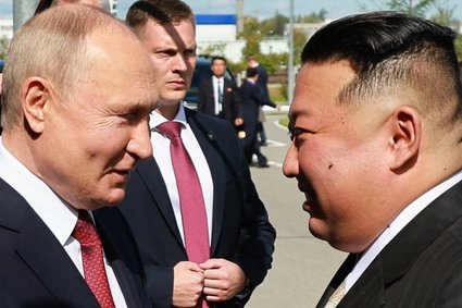 Kim Dzong Un dostarczy broń Putinowi? Spotkanie na krańcu Rosji