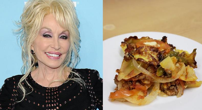 Dolly Parton's supposed recipe has five layers.Getty/Jason LaVeris/Nasha Smith