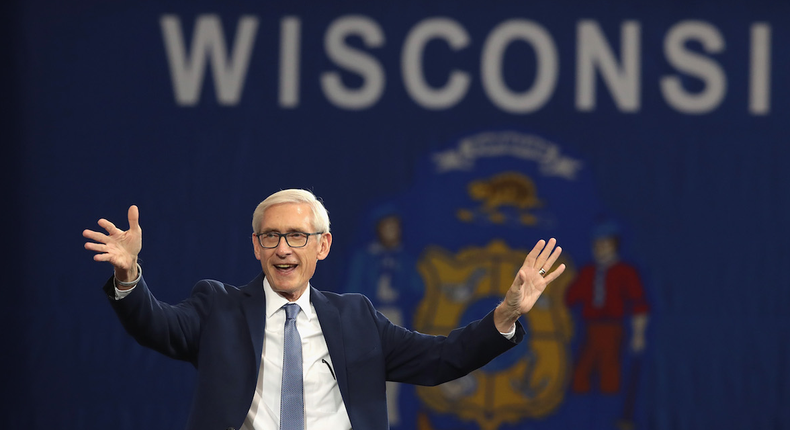 Democrat Tony Evers, Wisconsin's governor-elect.