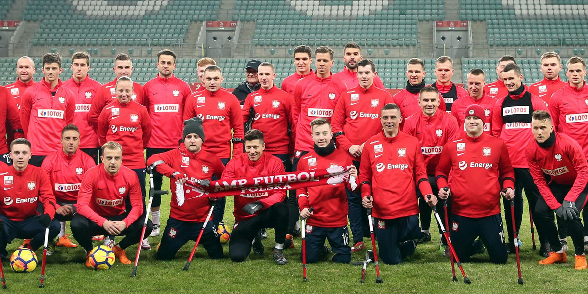 Reprezentacja Polski. Piłkarze Amp Futbol