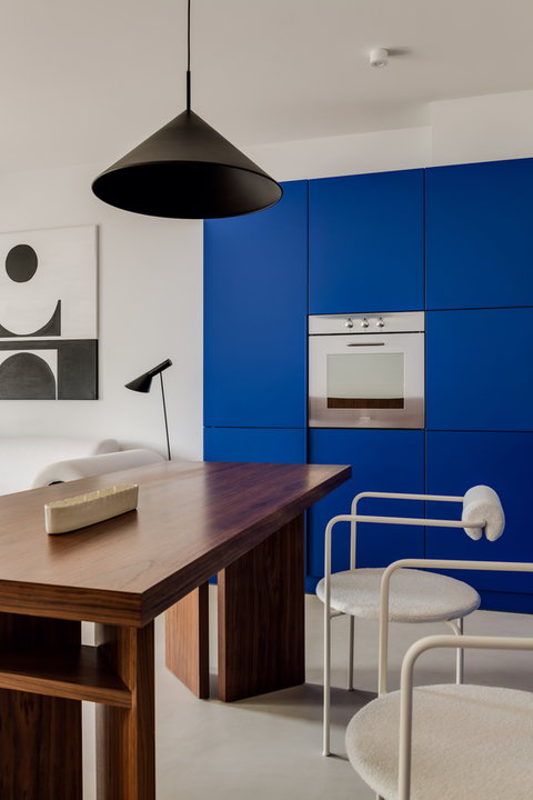 Wnętrze inspirowane Bauhausem. Zaglądamy do 70-metrowego mieszkania w Olkuszu