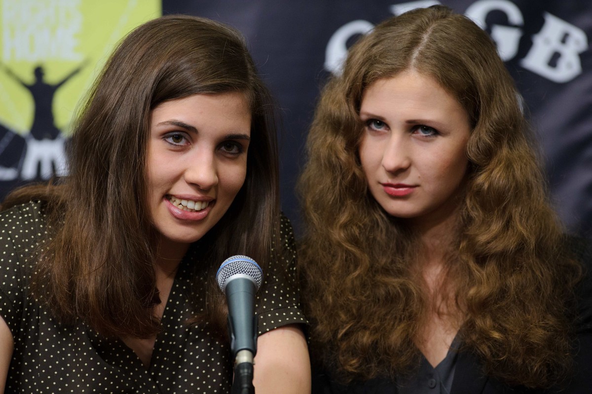 Pussy Riot: Maria Alochina i Nadieżda Tołokonnikowa