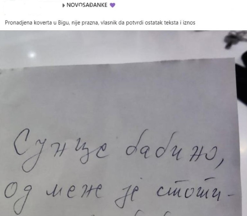 Potraga za mladim Novosađaninom