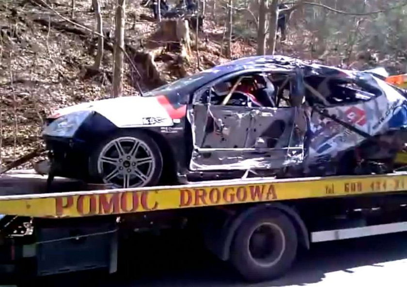 Polski kierowca zginął podczas rajdu. FILM