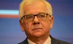 Czaputowicz w Mińsku: Fort Trump to reakcja na agresywne działania Rosji