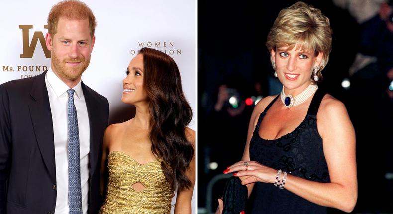 Prince Harry has expressed concerns of history repeating itself after his mother, Princess Diana, was chased to her death by paparazzi.Kevin Mazur/Getty Images Ms. Foundation for Women ;  Tim Graham Photo Library via Getty Images