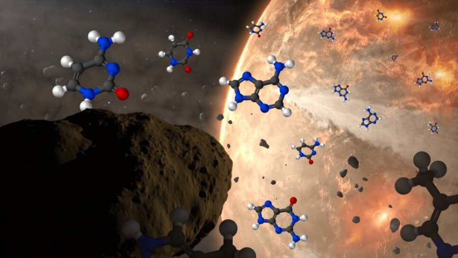 Kluczowe elementy życia na Ziemi znalezione w meteorytach, fot. NASA Goddard/CI Lab/Dan Gallagher