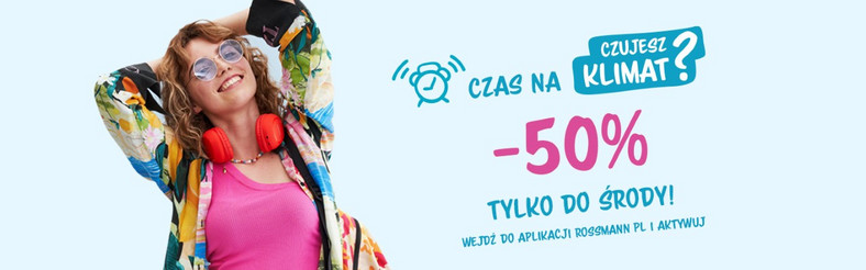 Megapromocja w Rossmannie. - 50 proc. na wybrane produkty