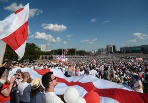 Minsk protest Belorusija