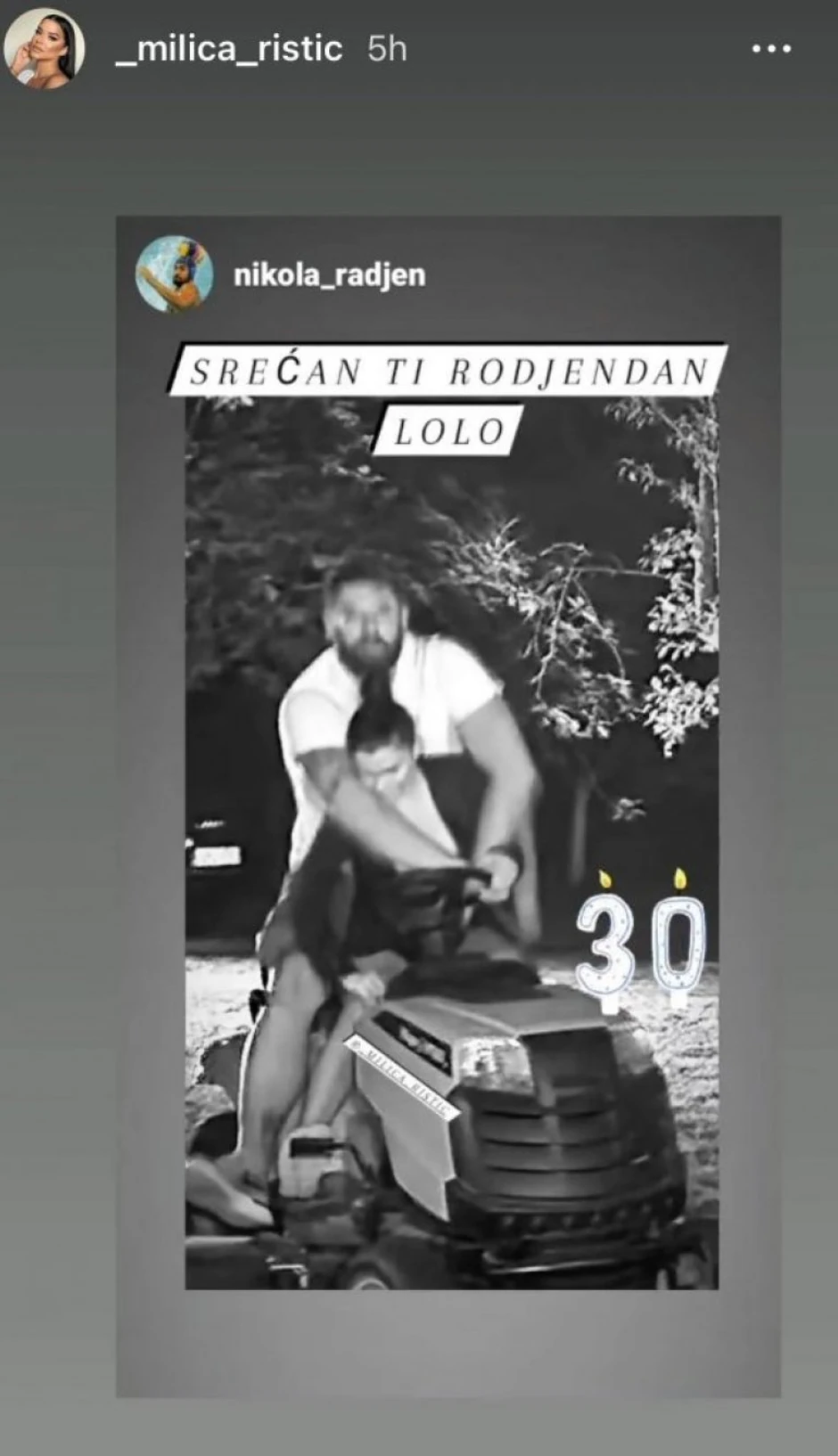 Nikola Rađen i Milica Ristć