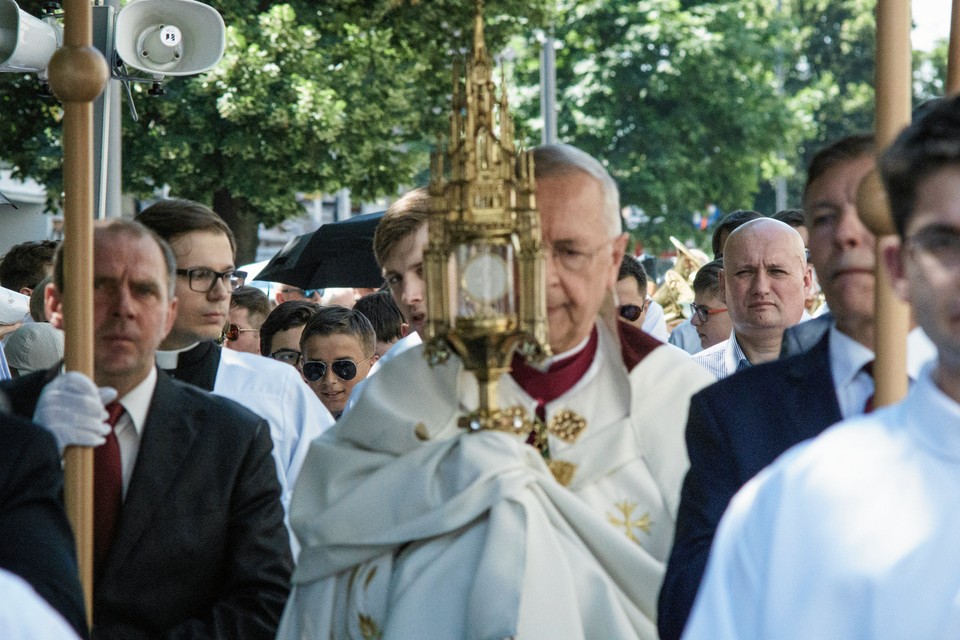 Poznań. Uroczystości Bożego Ciała