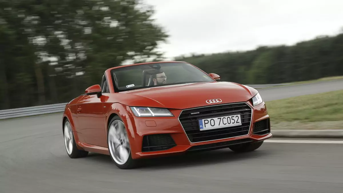 Emocje tylko na pokaz - test Audi TT roadster 2.0 TFSI Quattro