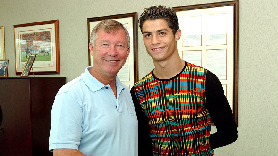 Sir Alex Ferguson i Cristiano Ronaldo