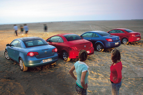 VW Eos, Opel Astra Twin Top, Peugeot 307 CC, Renault Megane Coupe Cabrio - Nie kryjmy się przed słońcem!