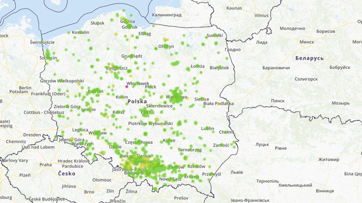 Smog w Polsce - 26 października. Stan, jakość i zanieczyszczenie powietrza