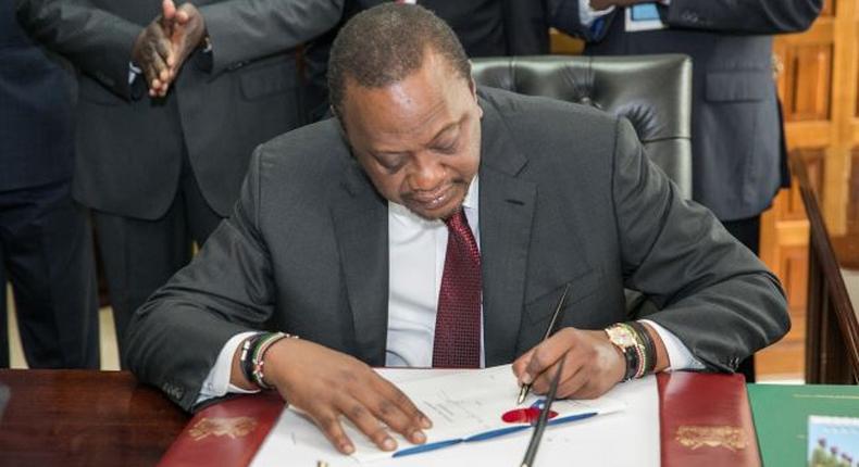 President Uhuru Kenyatta