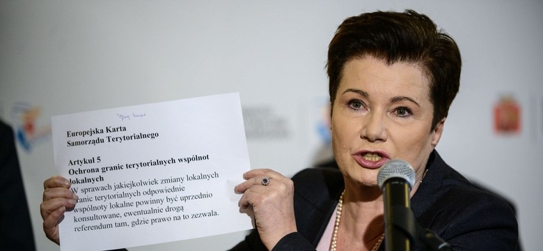 Gronkiewicz-Waltz ostro o projekcie PiS: Co by tu jeszcze spieprzyć, panowie!?