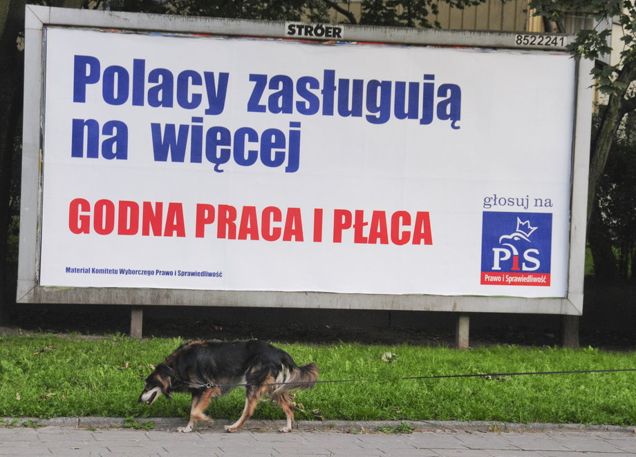 Hasło wyborcze PiS w 2011 r.