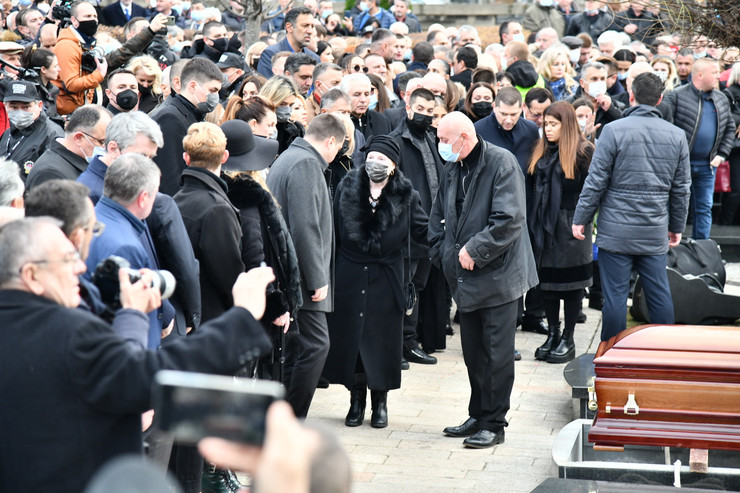 Milutin Mrkonjić sahrana
