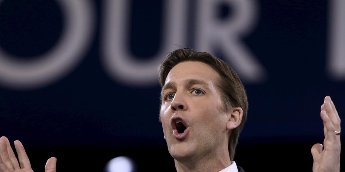 Ben Sasse speaking at CPAC in March.