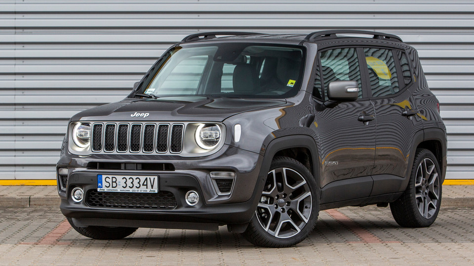 Jeep Renegade 1.3 GSE T4 Turbo Limited Jeep, ale „ośka