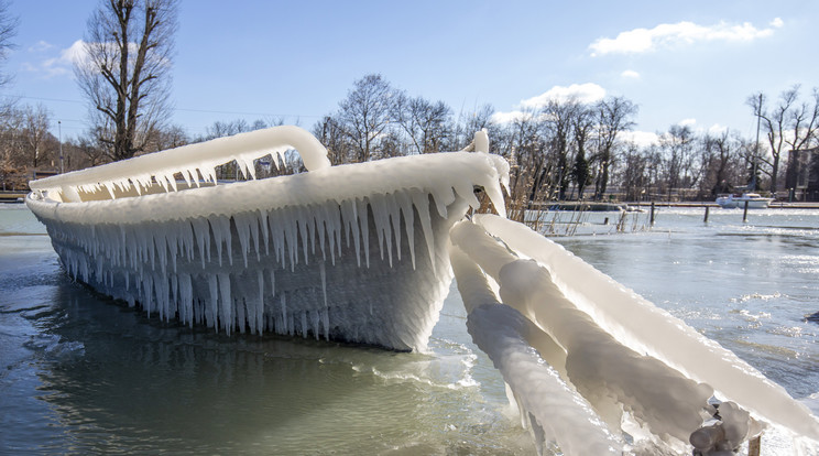 Téli Balaton / Fotó: MTI Varga György