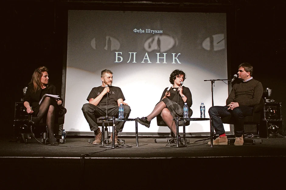 Milena Đorđijević, Feđa Štukan, Marija Nenezić i Mića Vujičić