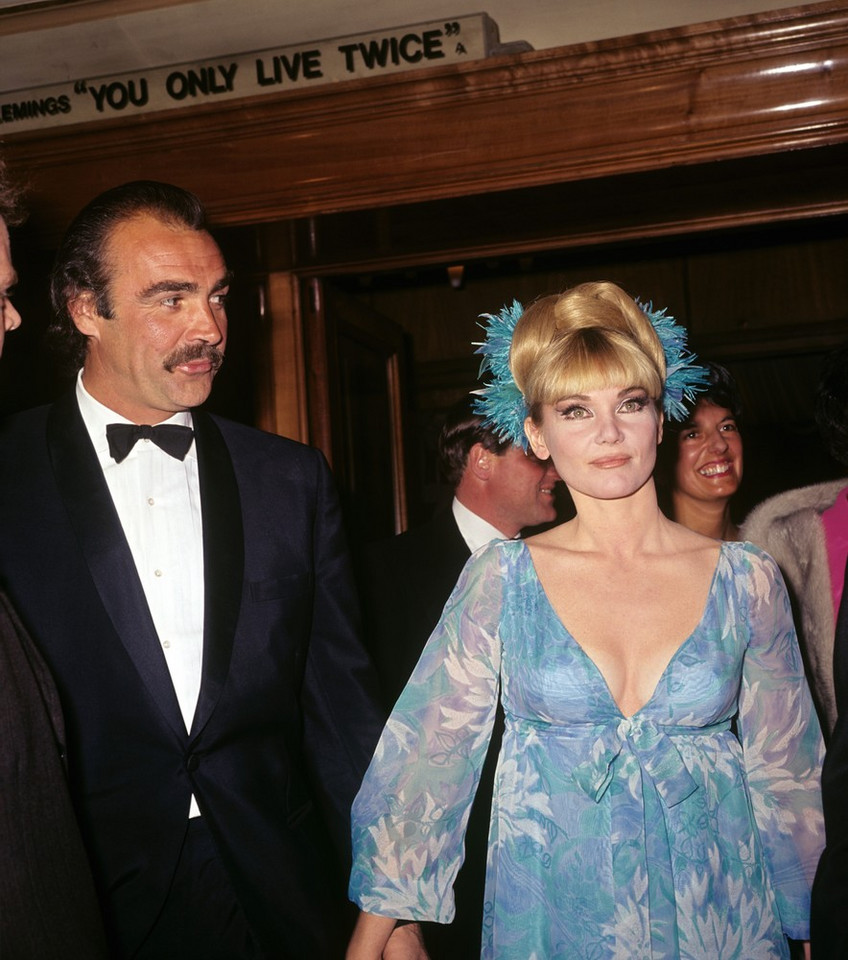 Sean Connery i Diane Cilento / fot. East News