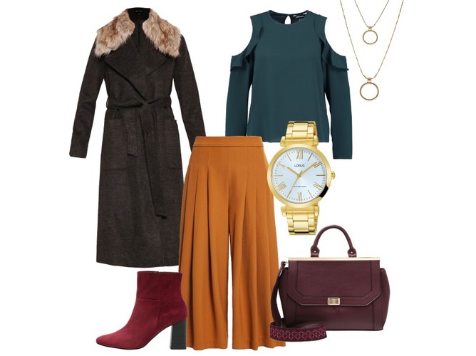 Jesienne STYLIZACJE z odkrytymi ramionami