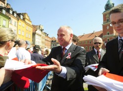 Prezydent nie przyszedł na Święto Flagi