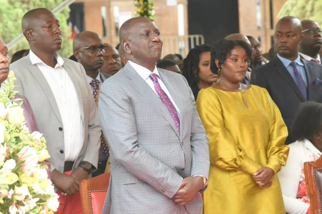 Johnson Sakaja's wife June Ndegwa & kids steal show during swearing in [Photos] | Pulselive Kenya