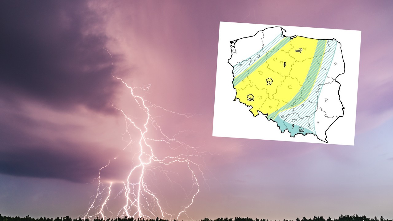 IMGW wydał ostrzeżenia dla 10 województw. Liczne zagrożenia