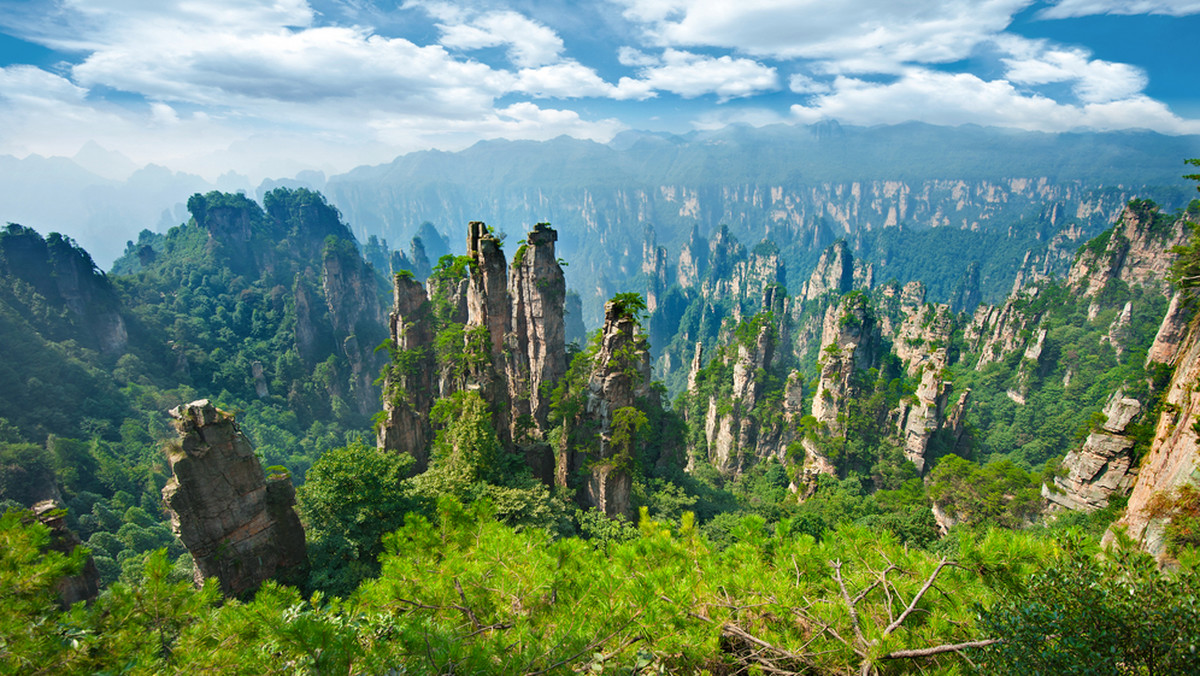 Park Narodowy Zhangjiajie, Chiny