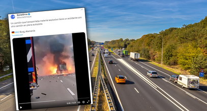 Eksplozja na niemieckiej autostradzie. Ofiarami Polacy. Wstrząsające ustalenia