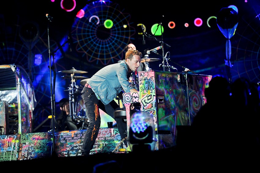 Coldplay w Warszawie (fot. Artur Rawicz/Onet.)