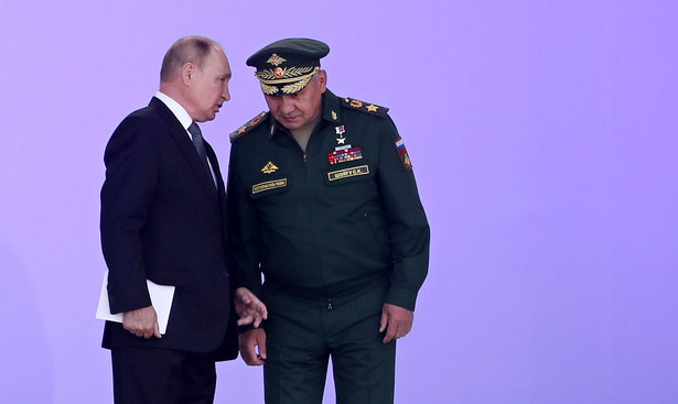 Władimi Putin i Siergiej Szojgu