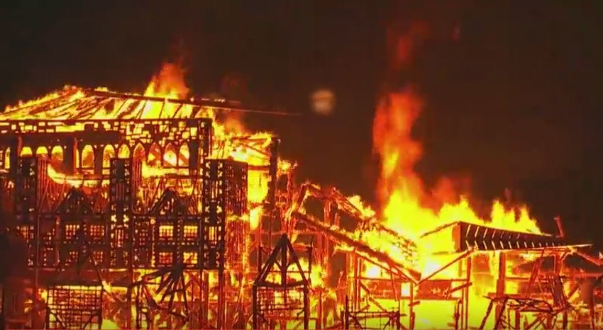 Maketa Londona u plamenu