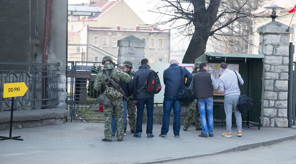 TARNOWSKIE GÓRY ARMIA WOJSKO ĆWICZENIA MOBILIZACYJNE (Rezerwiści)