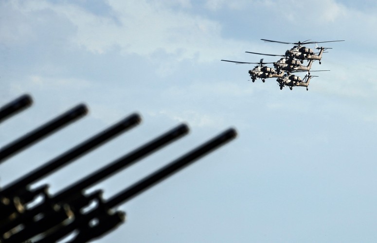 MIĘDZYNARODOWE FORUM WOJSKOWO-TECHNICZNE 'ARMIA 2015'. KUBINKA POD MOSKWĄ