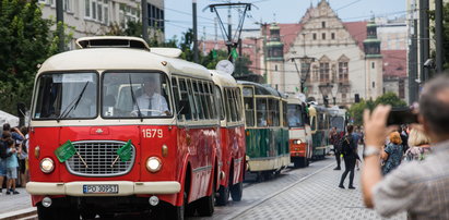 Konie ciągnęły tramwaj