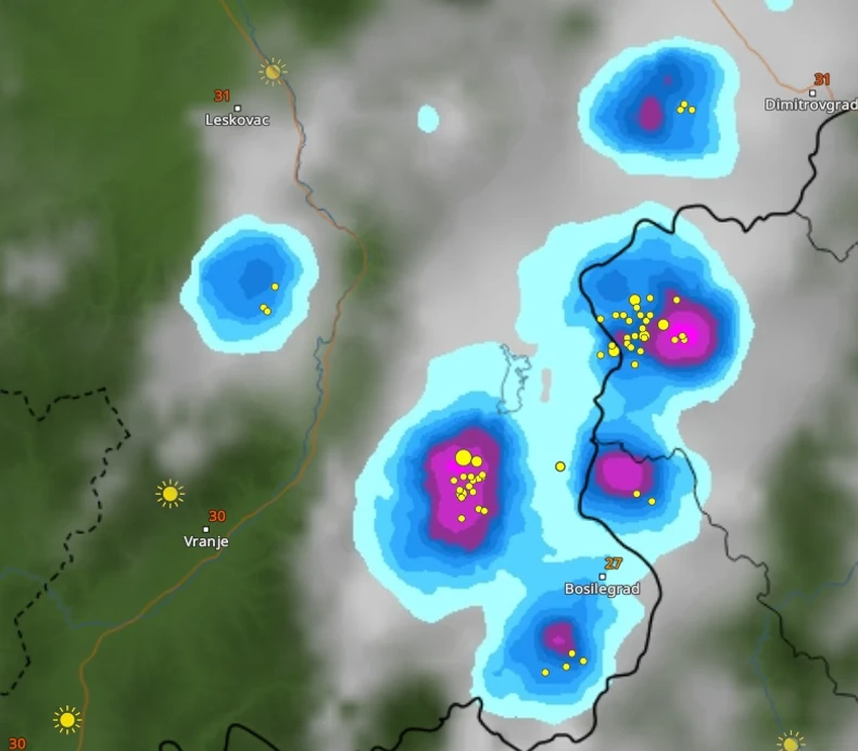 Kiša kod Bosilegrada