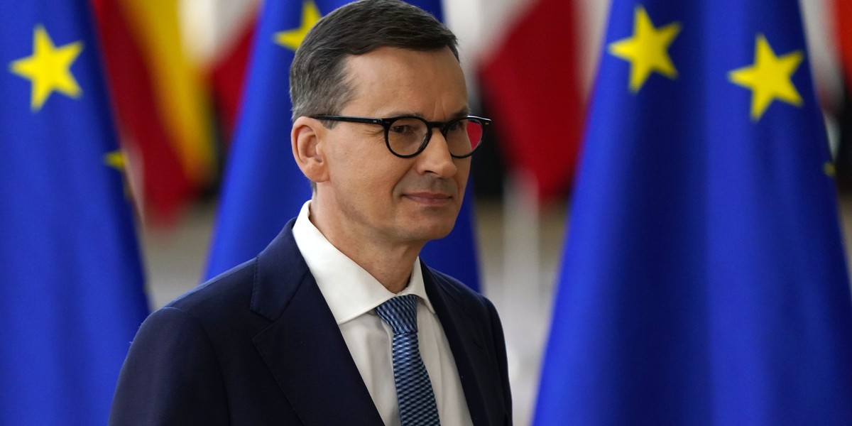 Premier Mateusz Morawiecki