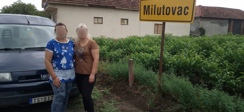 Zoranova supruga (levo), Zoranova ljubavnica (desno)